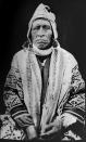 <p>Bernardino Quispe, 58, poses for a portrait in the Sinakara Valley, in Peru’s Cuzco region, during the Qoyllur Rit’i festival, translated from the Quechua language as Snow Star. Quispe is a musician who plays the quena, a traditional Andean flute that dates back to pre-Hispanic times. (Photo: Rodrigo Abd/AP) </p>