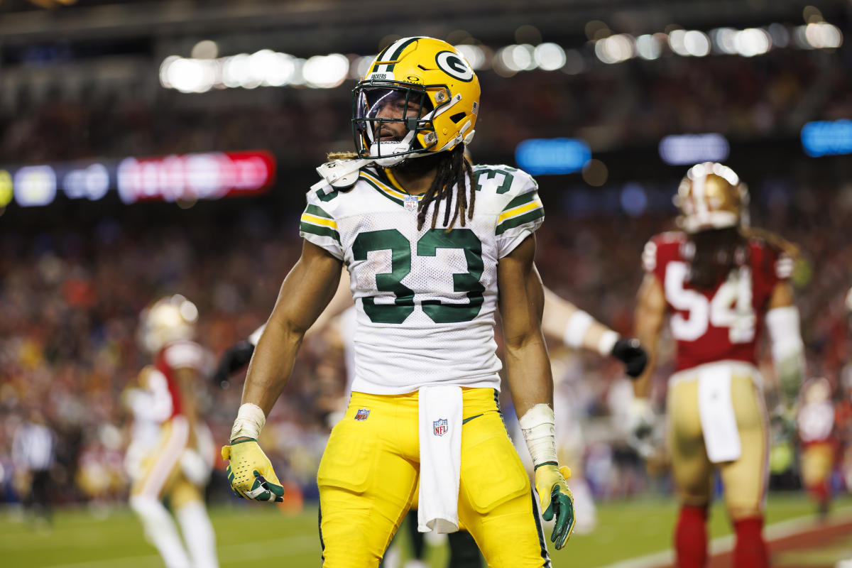 Aaron Jones to reportedly sign with Vikings on a 1year, 7 million deal
