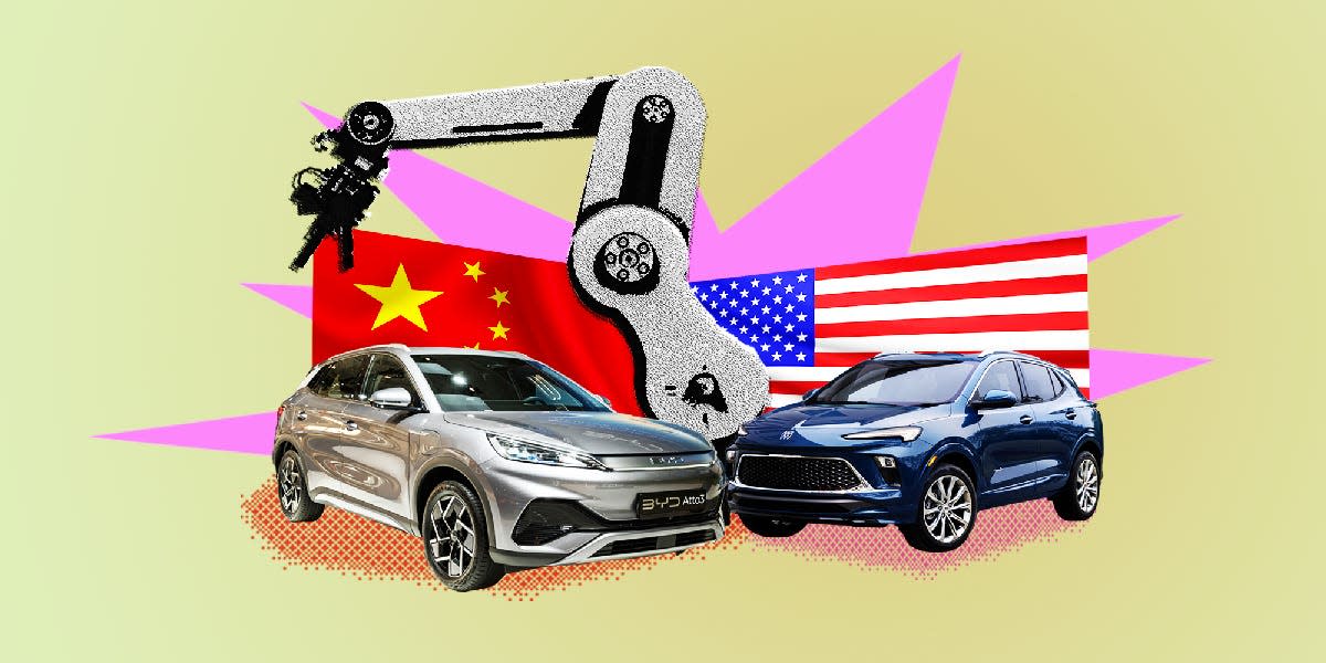There aren't currently any Chinese car brands for sale in the US, but some analysts are concerned they could eventually make a play to upend the US market.