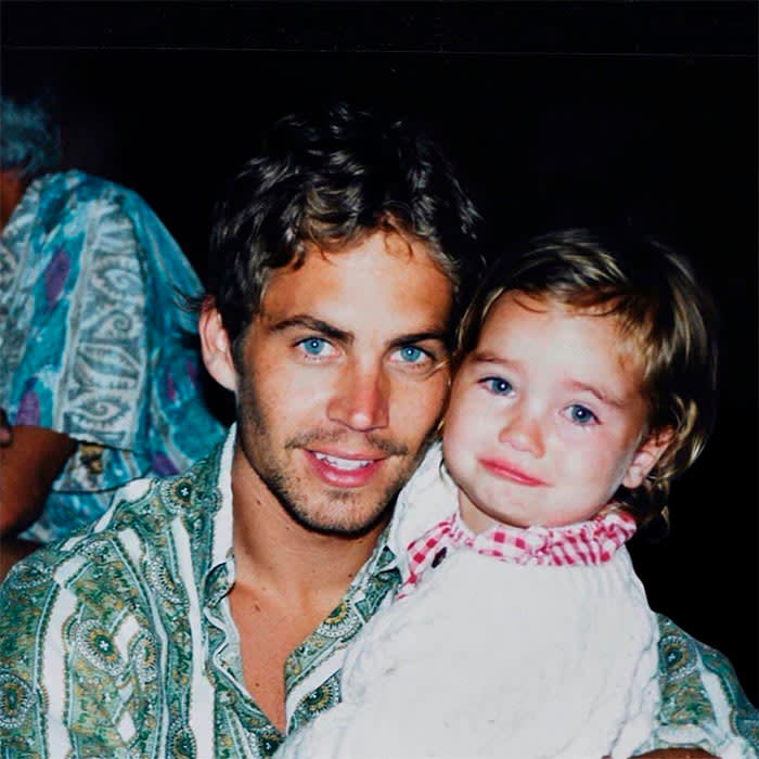 Paul Walker con su hija Meadow