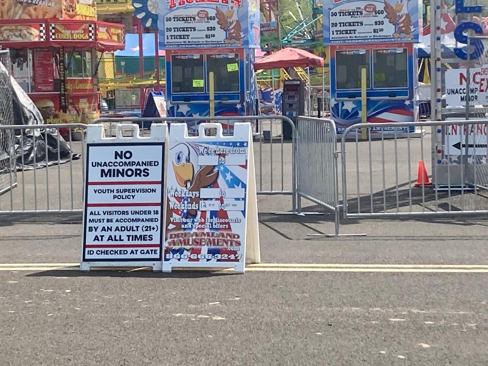 Bensalem police have implemented safety procedures at the annual carnival at the Neshaminy Mall after reports of unruly behavior among teens on May 12, 2023.