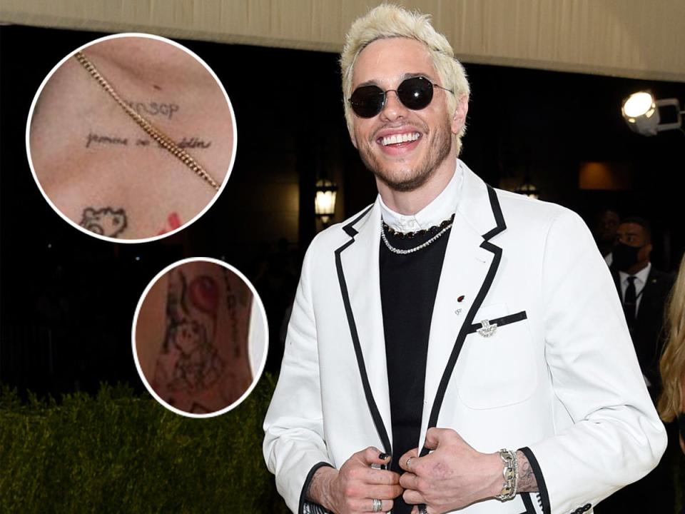 Pete Davidson and his Disney-inspired tattoos.