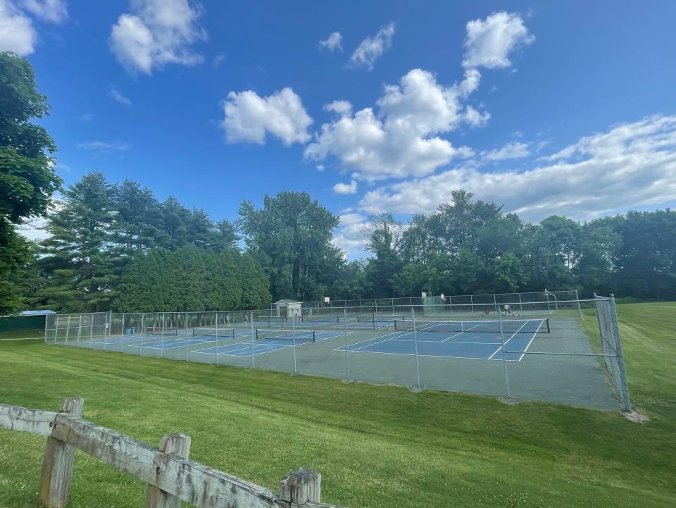 Cascade Park in Essex Junction has six outdoor pickleball courts.