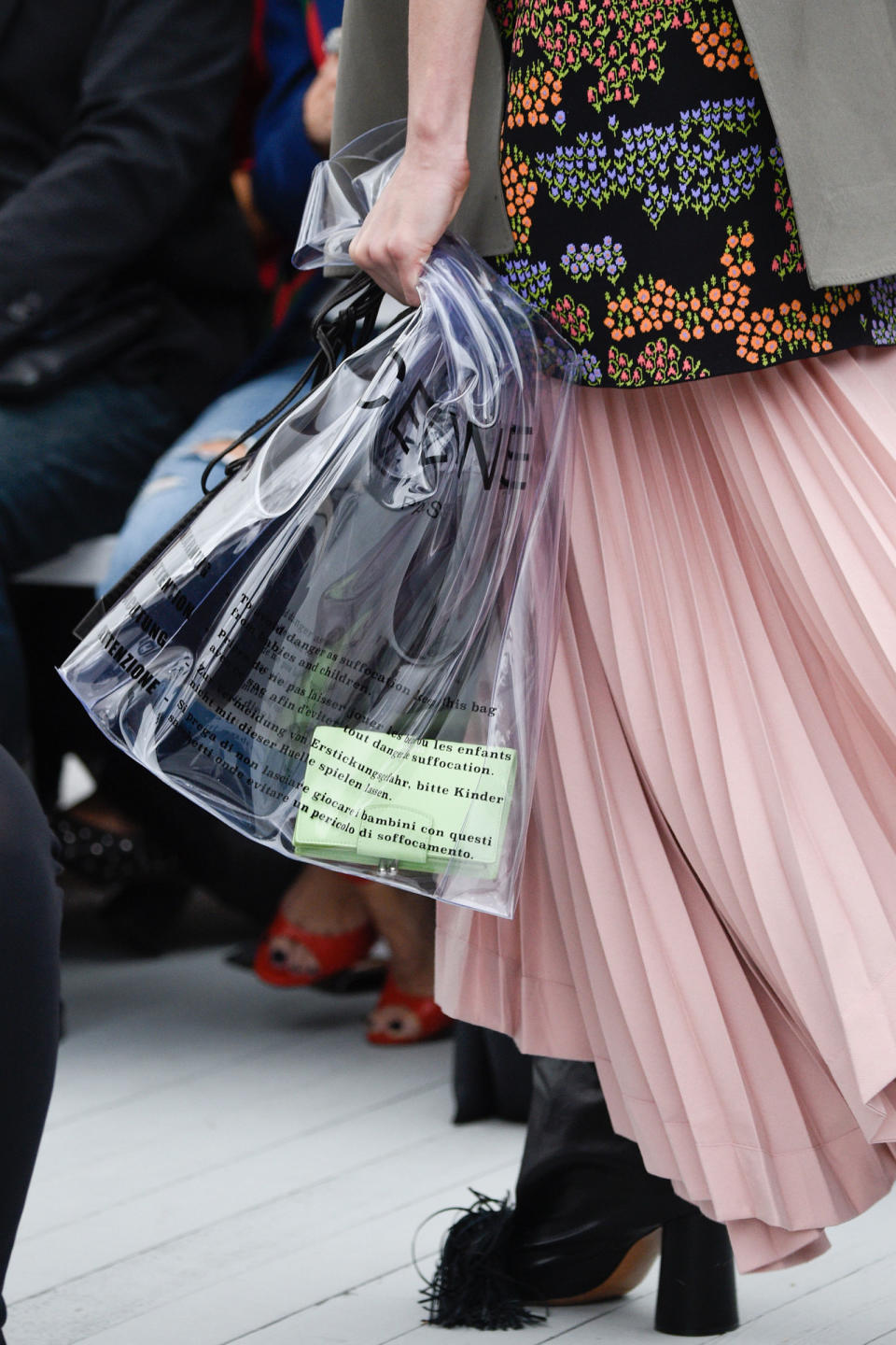 Celine's plastic bags