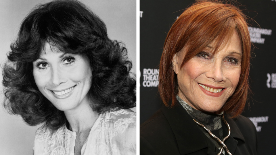 Michele Lee in 1979 and 2022