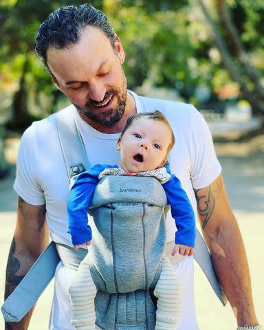 Brian Austin Green/Instagram Brian Austin Green with son Zane