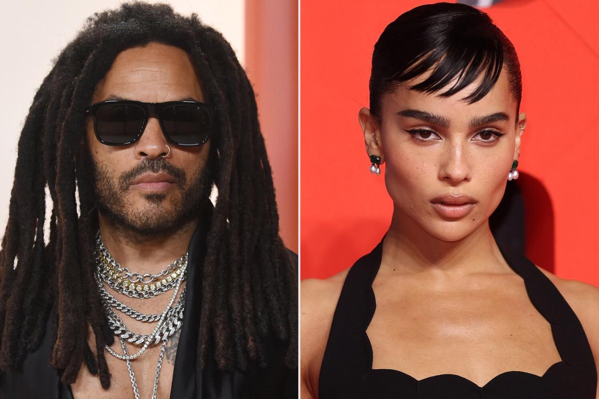 Lenny Kravitz Says He 'Would Love to Work with' Daughter Zoë on a Film ...