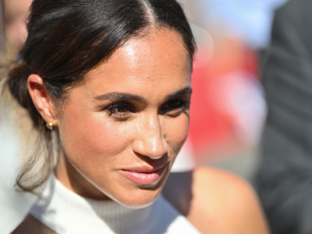 Meghan Markle on September 6, 2022 in Dusseldorf, Germany.