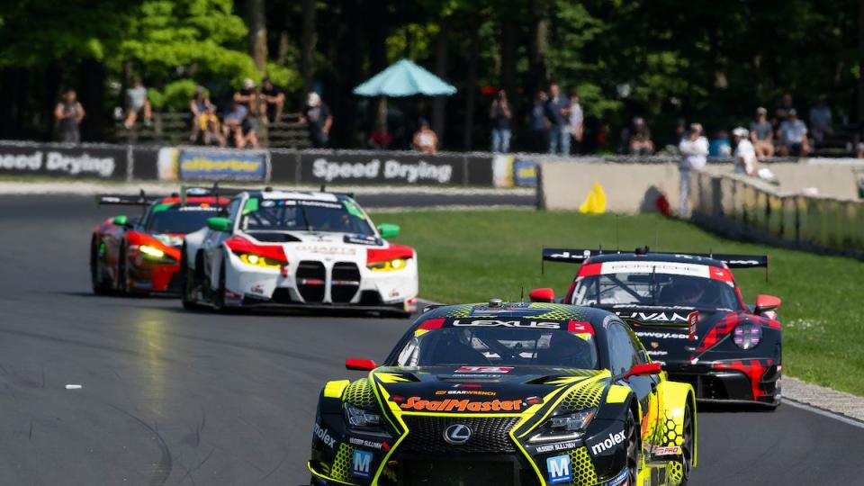 14 vasser sullivan, lexus rc f gt3, gtd pro jack hawksworth, ben barnicoat