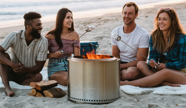 We spotted a Solo Stove firepit for 100 off and more Black