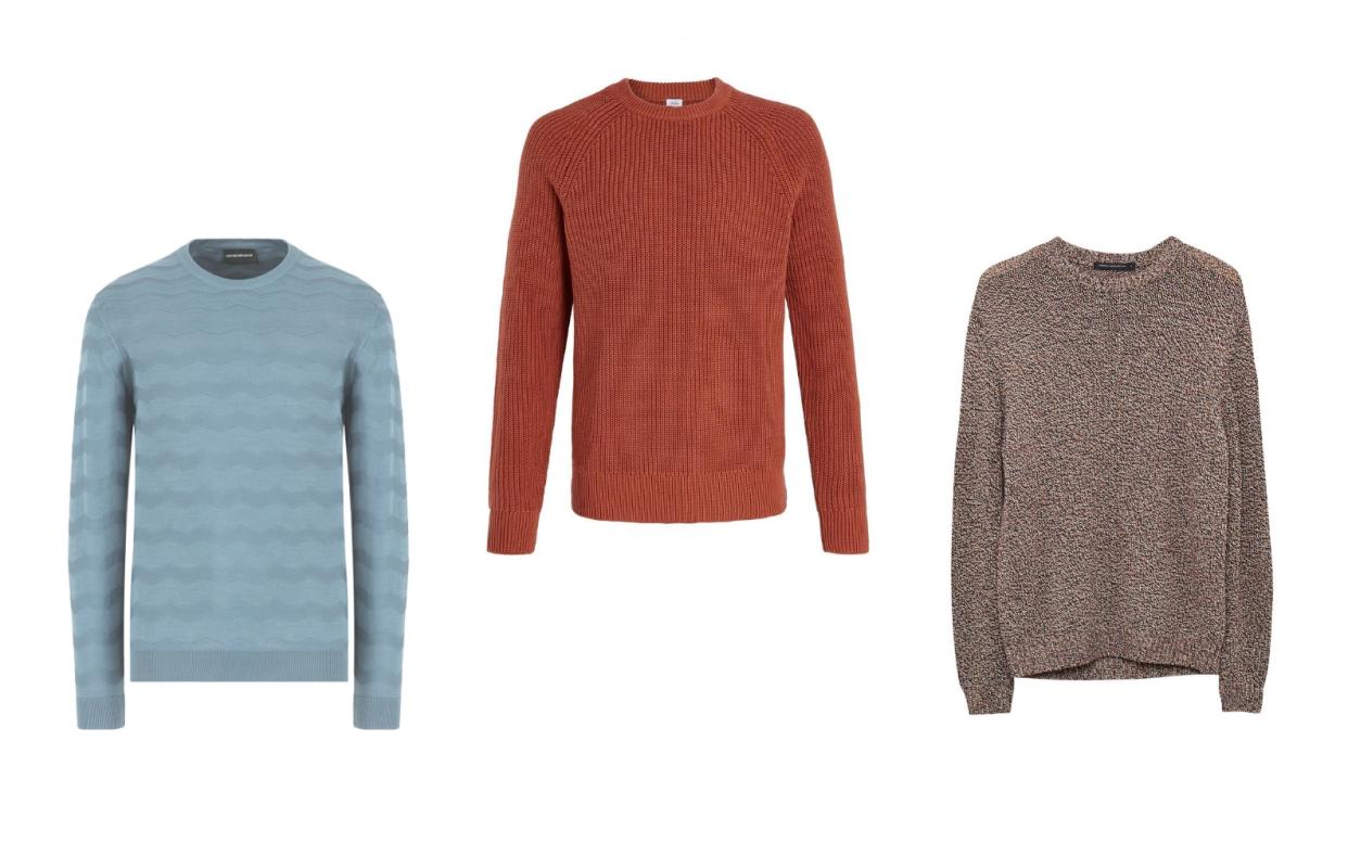 Easy-to-wear knits are perfect for making your way between summer and autumn