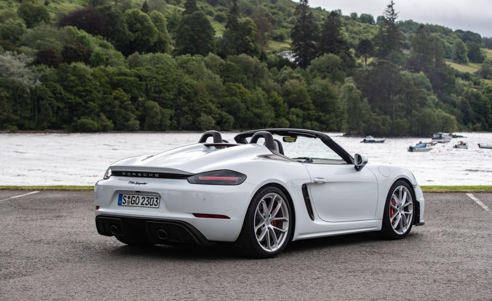 <p>2020 Porsche 718 Spyder</p>