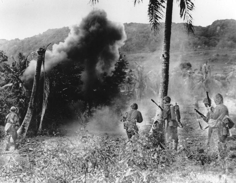 US Marines Marine Corps Saipan Japan World War II WWII