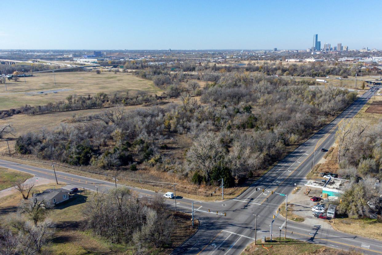 An area where a proposed future location of an Oklahoma County jail could be built is pictured Thursday near NE 4 and N Bryant Avenue in Oklahoma City. The Oklahoma City councilwoman who represents that area opposes its construction there.