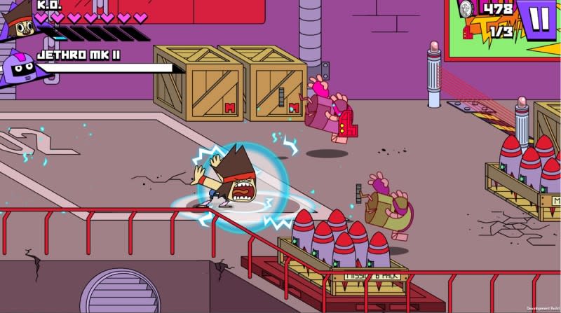 Cartoon Network's newest game is OK K.O.! Lakewood Plaza Turbo.