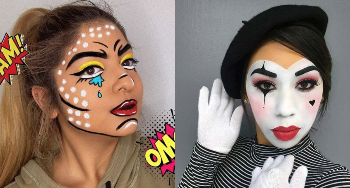 5 easy last minute Halloween makeup ideas for girls and women +