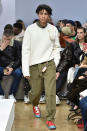 <p>JW Anderson followed in the footsteps of Burberry this season by showing both menswear and womenswear at the AW18 shows. <em>[Photo: Getty]</em> </p>