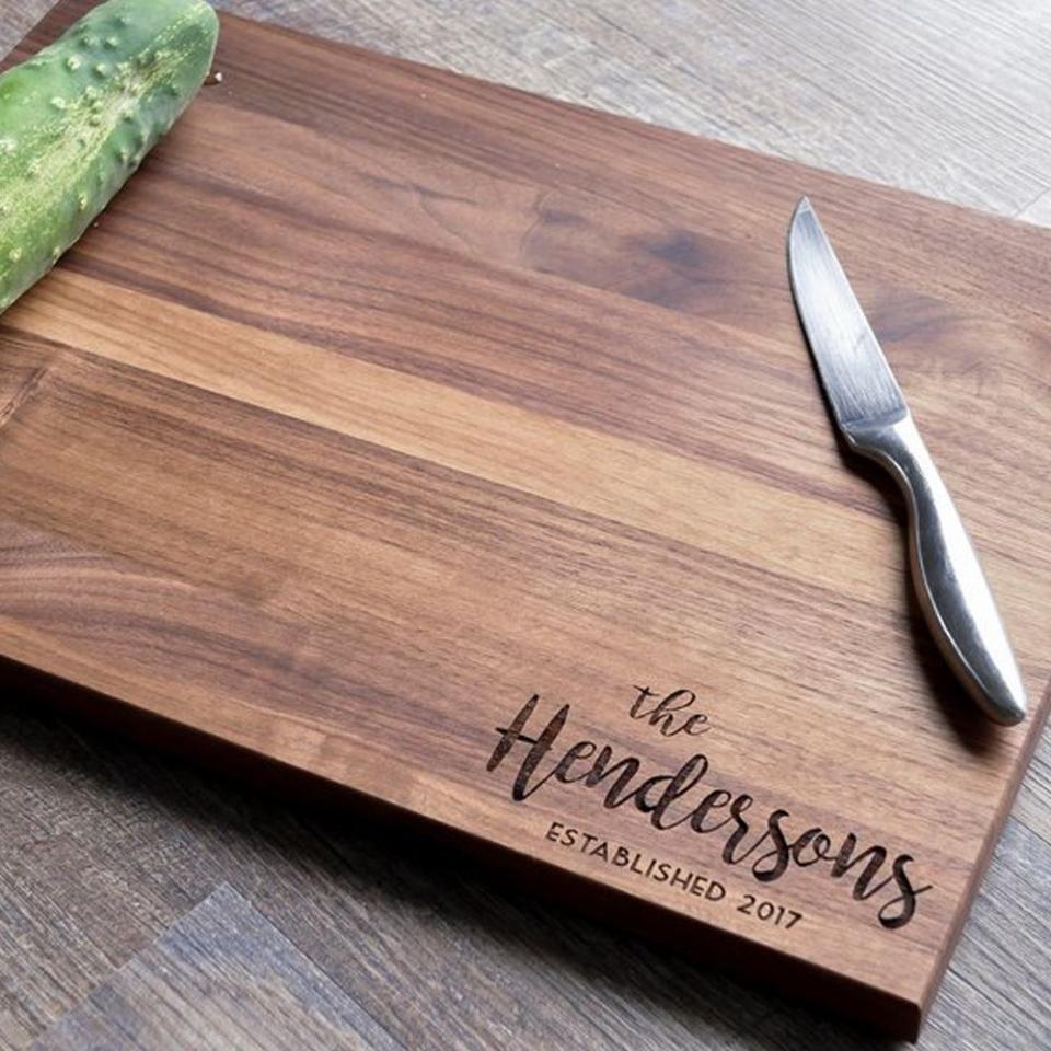 Personalized Cutting Board