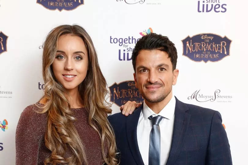 Peter Andre and Emily MacDonagh attend the Together For Short Livessss 'Nutcracker Ball'