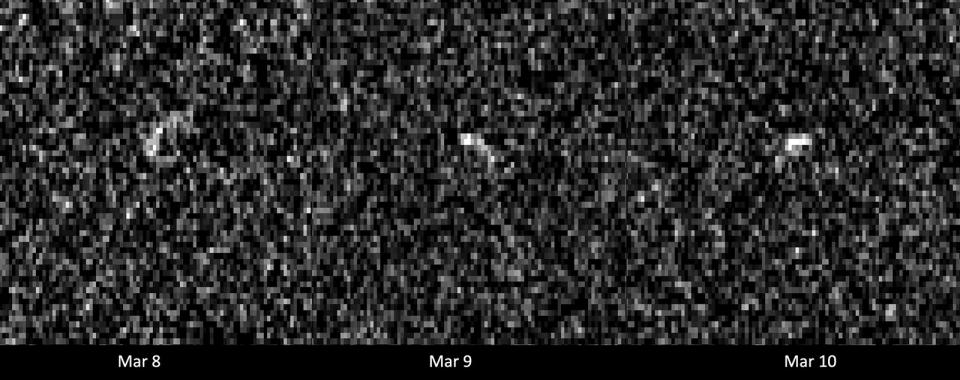 NASA images showing asteroid Apophis. (NASA)