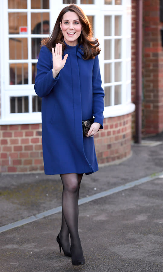 How pregnant Kate Middleton stays comfortable in heels