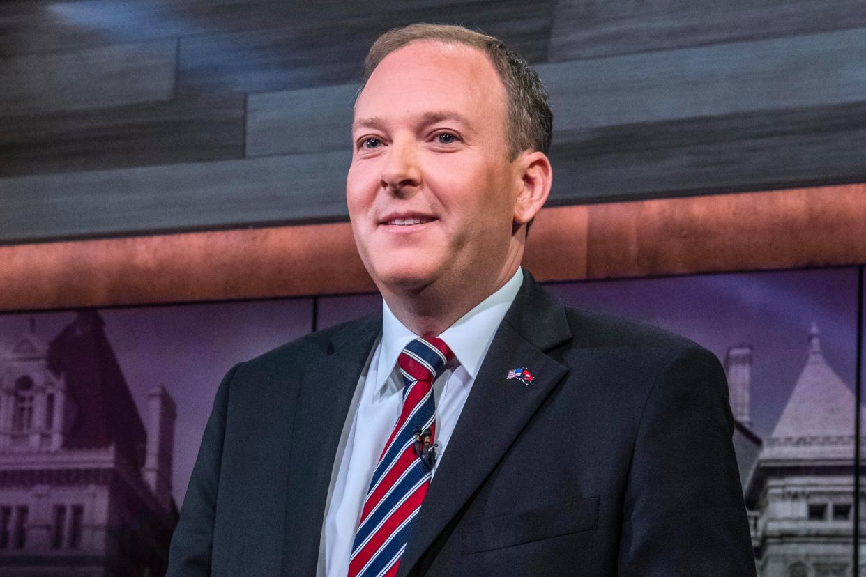 Rep. Lee Zeldin (R-N.Y.) running as the Republican candidate for New York Governor.