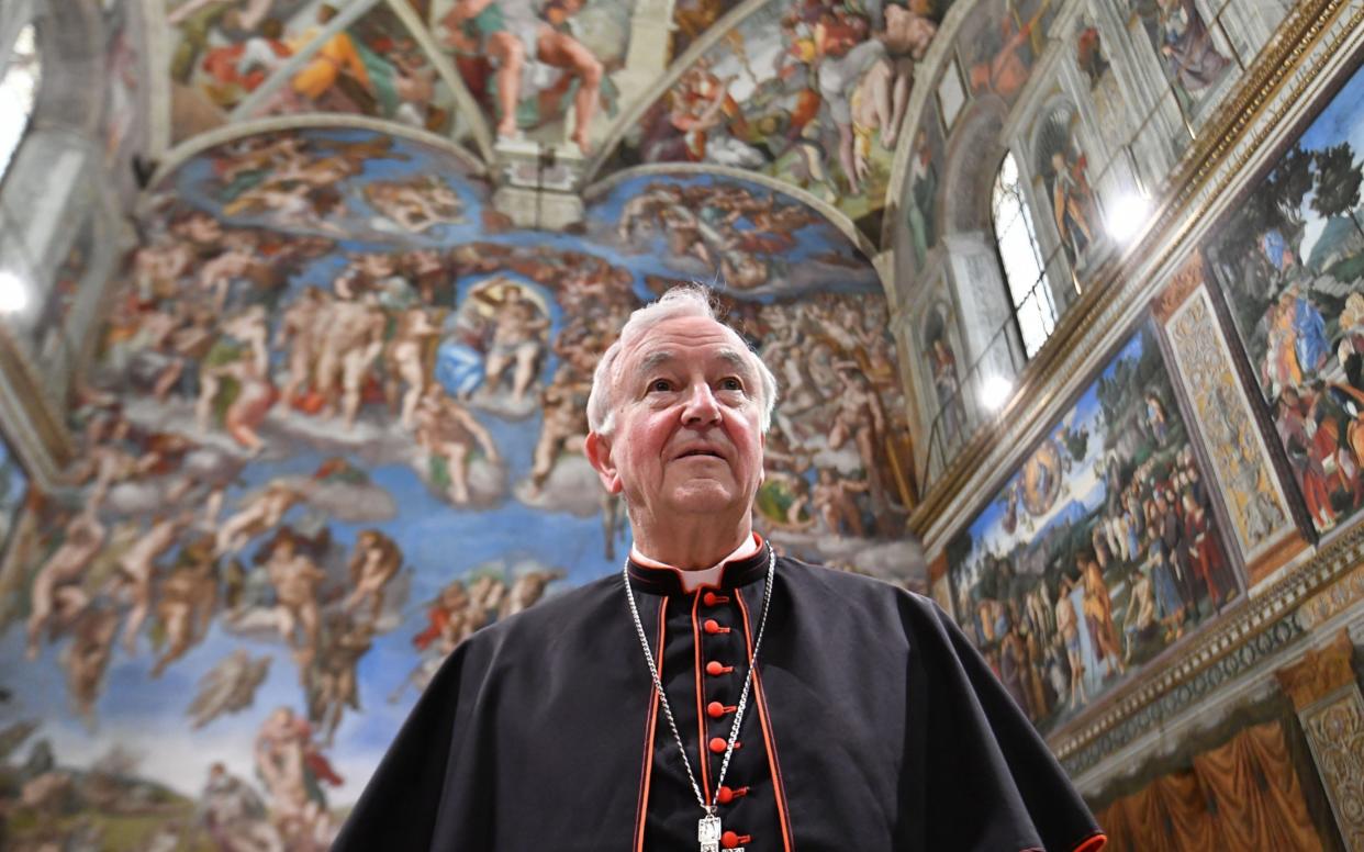 Cardinal Vincent Nichols - VINCENZO PINTO /AFP