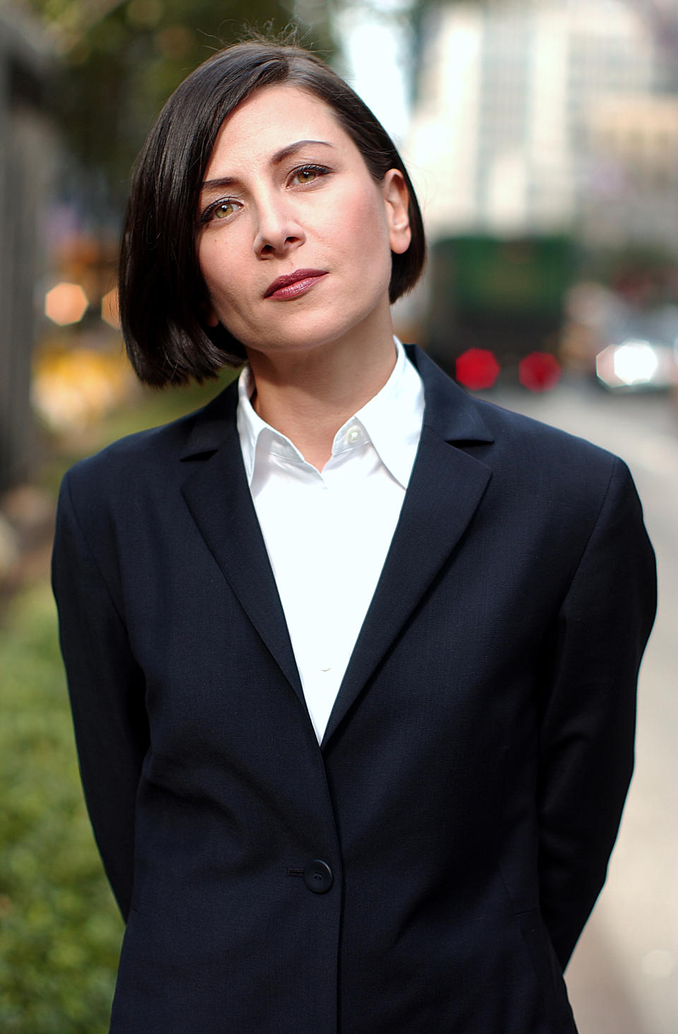 FILE - This Oct. 7, 2002 file photo shows author Donna Tartt in New York. Tartt’s “The Goldfinch” won the Pulitzer Prize for fiction on Monday, April 14, 2014. (AP Photo/Gino Domenico, File)