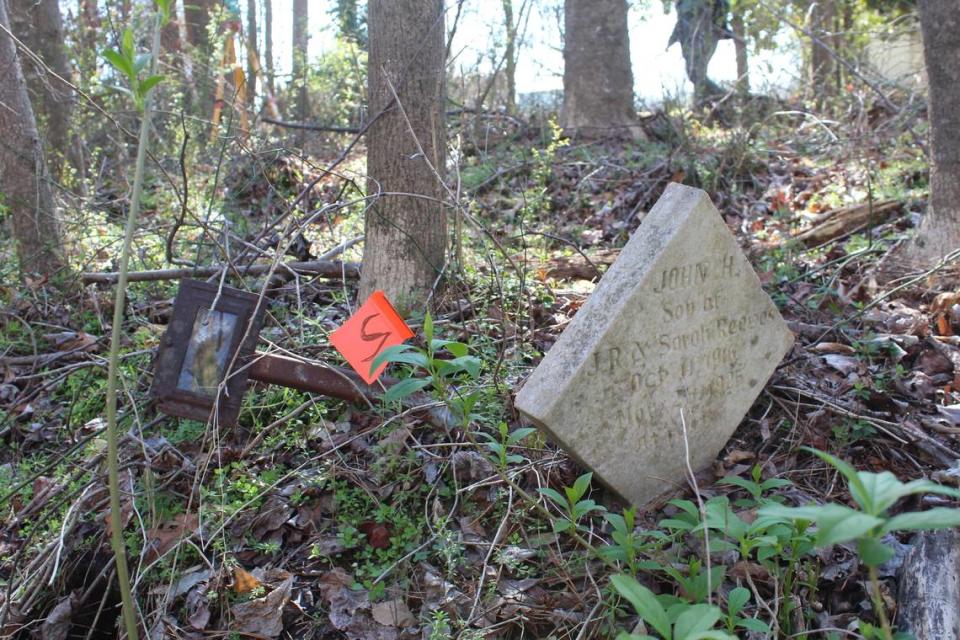 The markers found so far show in the cemetery the earliest grave was from 1908.