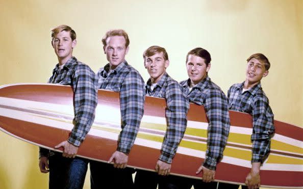 The Beach Boys ready to go Surfin' USA - Credit: Michael Ochs Archives