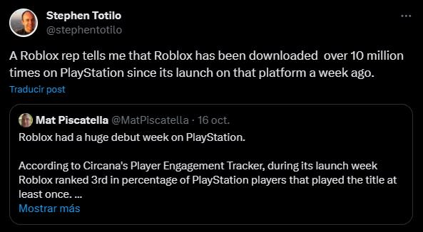 notícia novinha em folha #fy #robloxps4and5 #roblox #playstation4