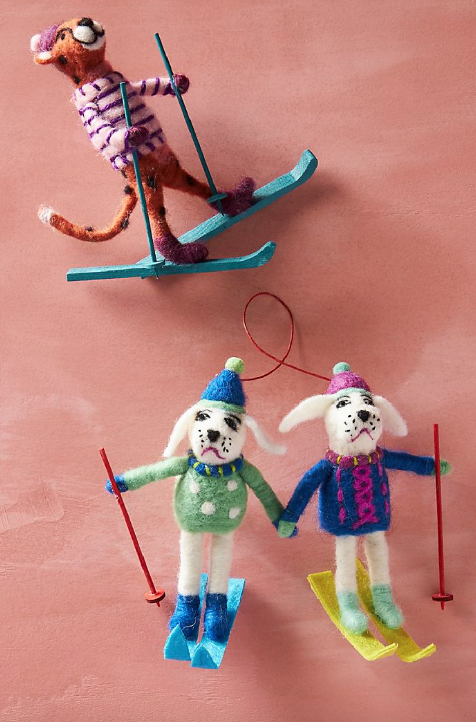 Skiing Poodles Ornament (Photo via Anthropologie)