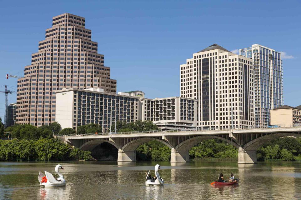 Paul Thompson/Getty Images Lady Bird Lake in Austin