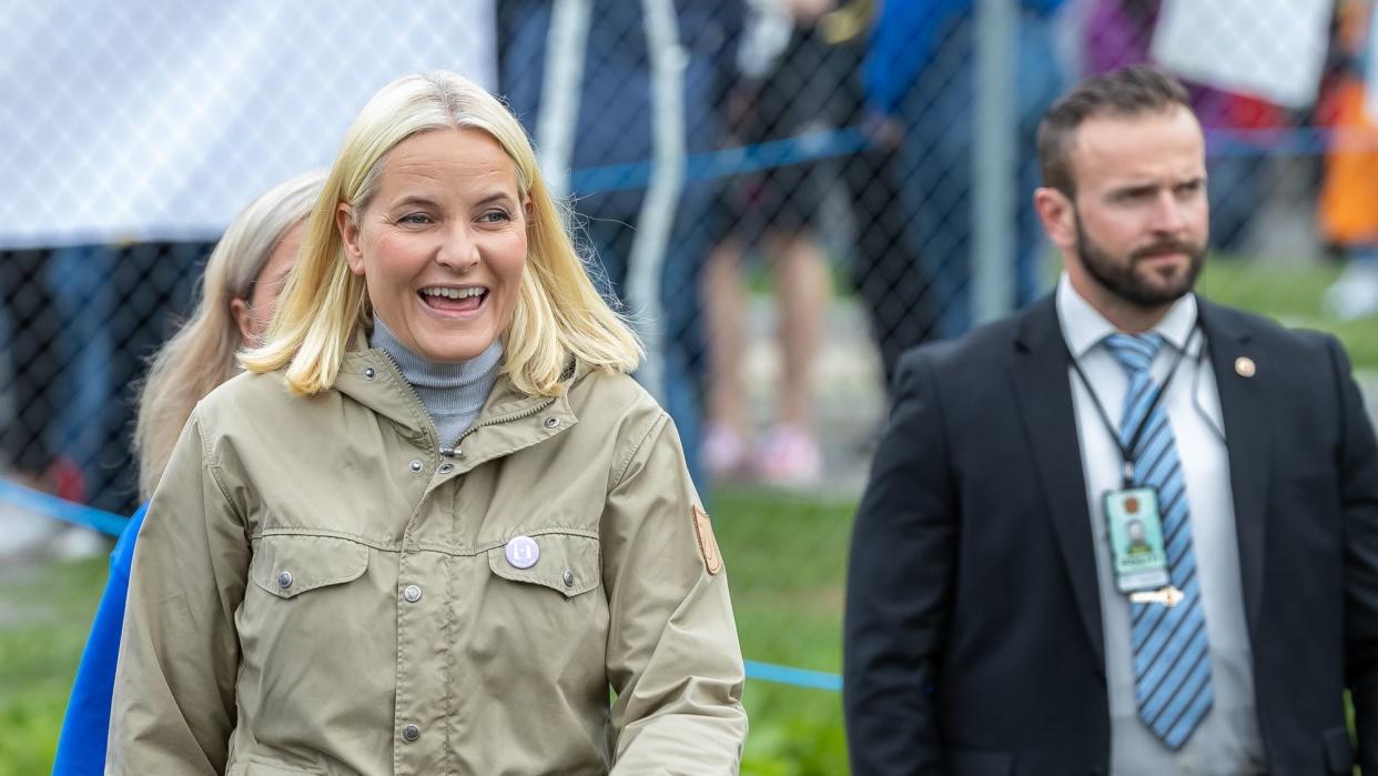 crown princess mette marit attends the mortensrud festival