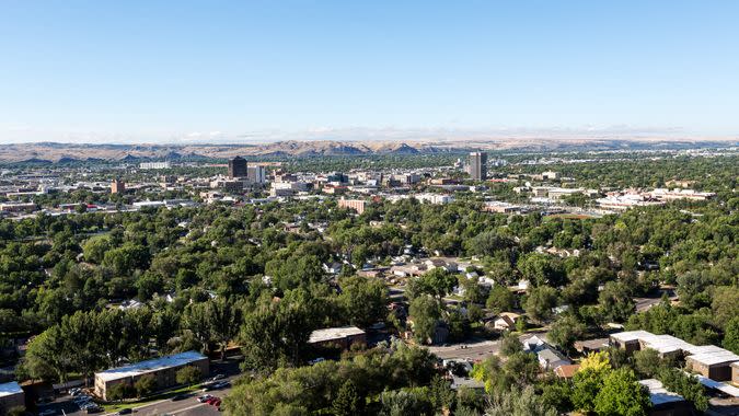 Billings Montana skyline