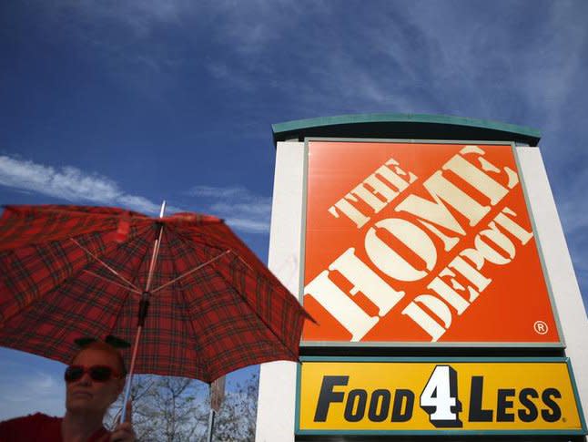 Home Depot fired Mr Rucker five days after the incident last week, but have now backtracked on this decision: REUTERS/Lucy Nicholson