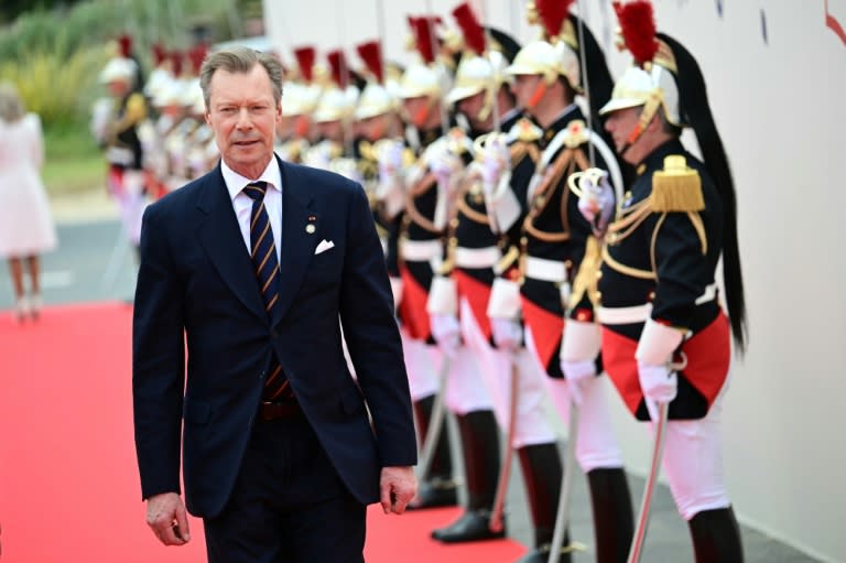 Grand Duke Henri of Luxembourg, 69, has started the transfer of royal powers to his son Prince Guillaume (MIGUEL MEDINA)