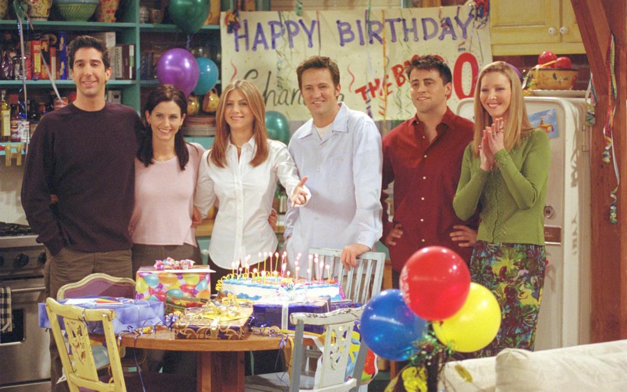 The Friends cast - Hulton Archive