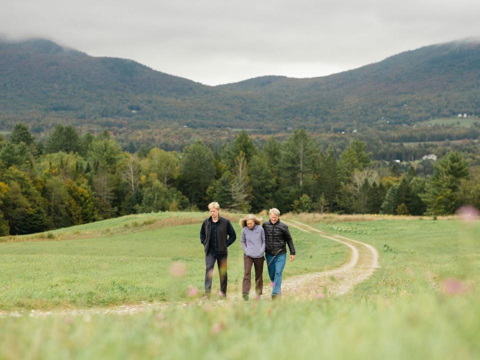 wilson family photographed on septemeber 23, 2022 in lyndonville, vt