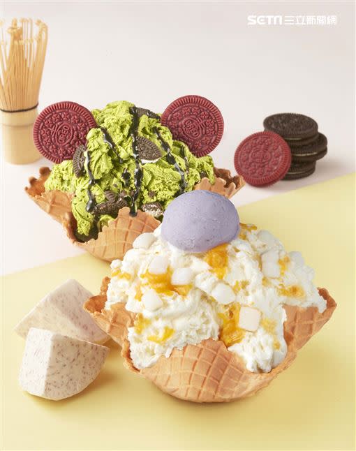 COLD STONE金芋良圓、非你抹屬（圖／COLD STONE提供）