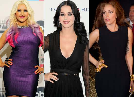 A) Christina Aguilera B) Katy Perry C) Lady Gaga