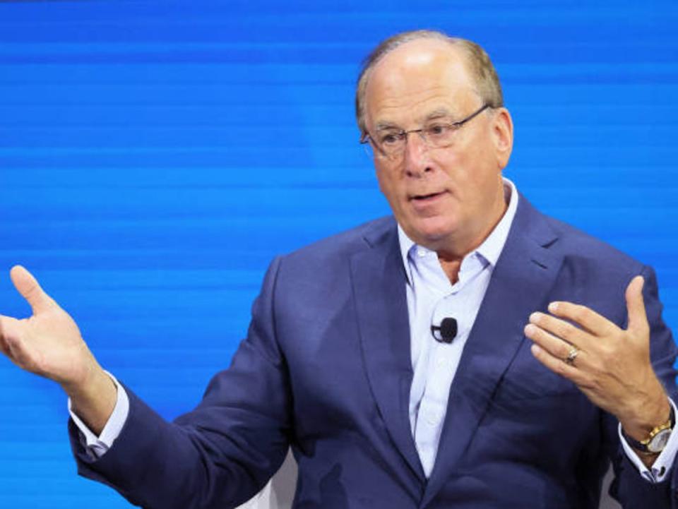 Larry Fink, chairman and chief executive of BlackRock (Getty Images)