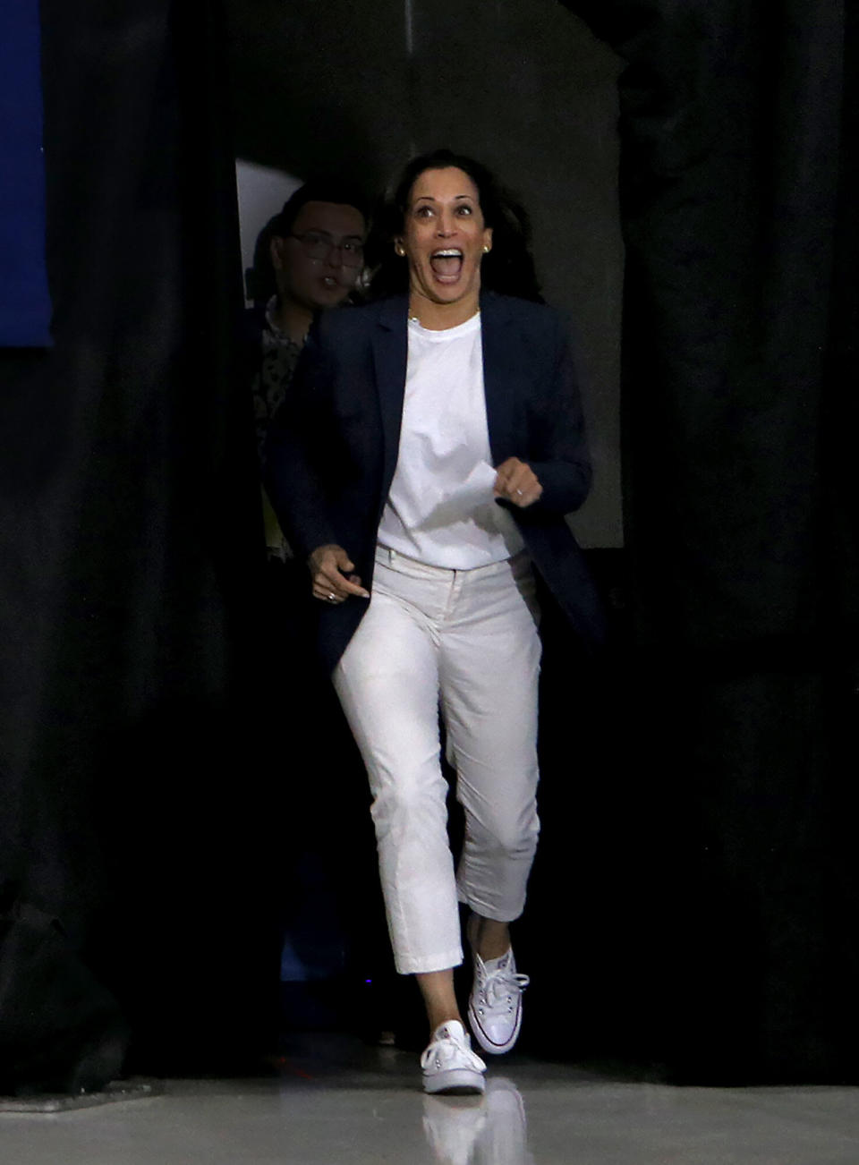 At an event in Somersworth, New Hampshire, on July 14, 2019.