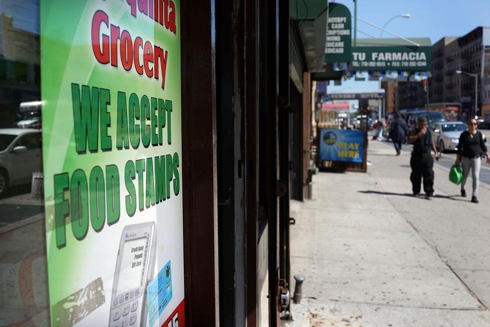 <span class="caption">There’s little evidence of fraud in the food stamps program.</span> <span class="attribution"><span class="source">Spencer Platt/Getty Images</span></span>