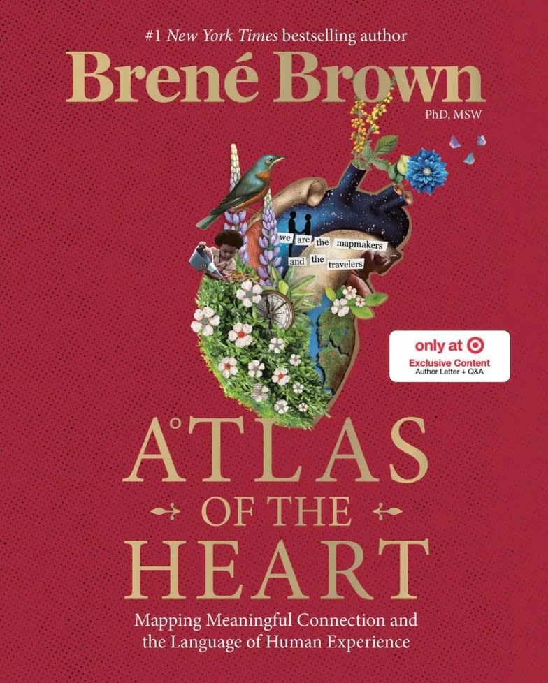 Red "Atlas Of The Heart" book cover
