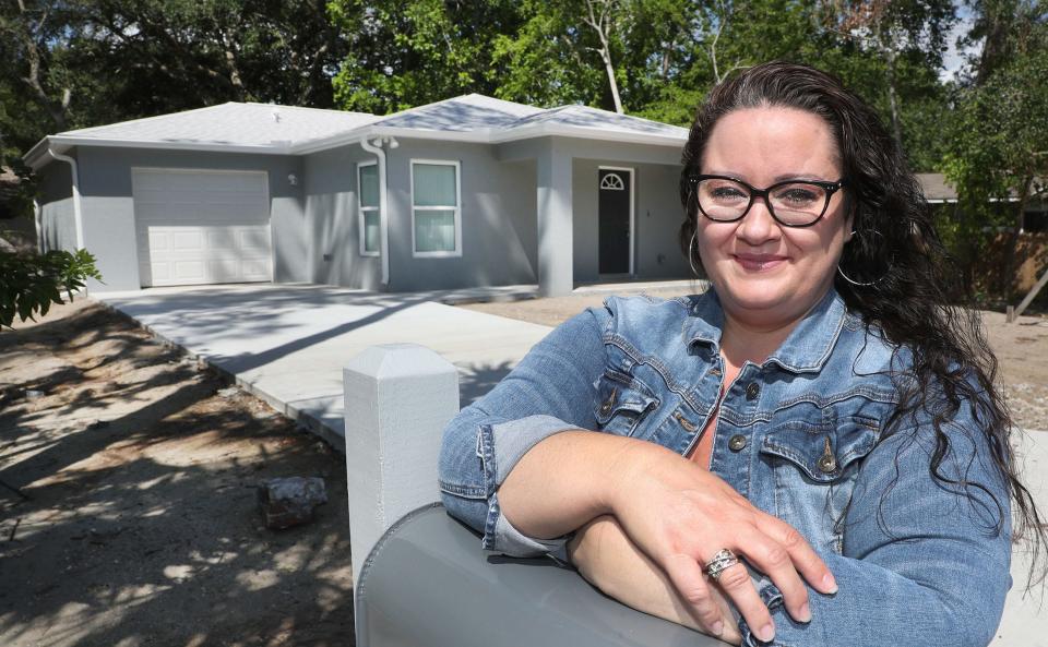 Samantha Hickerson is about to end her days of trying to keep up with escalating rent and move into a new Habitat For Humanity home in Daytona Beach that she'll own. A new state law called the Live Local Act is hoped to help people statewide get into more affordable housing.