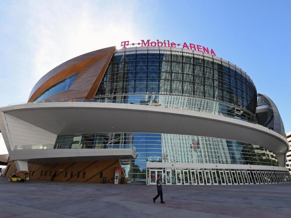 The T-Mobile Arena in Las Vegas will stage the contest (Getty)