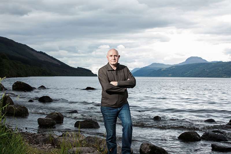 研究尼斯湖（Loch Ness）生物的紐西蘭奧塔哥大學（Otago University）教授甘邁爾（Neil Gemmell）（Otago University）