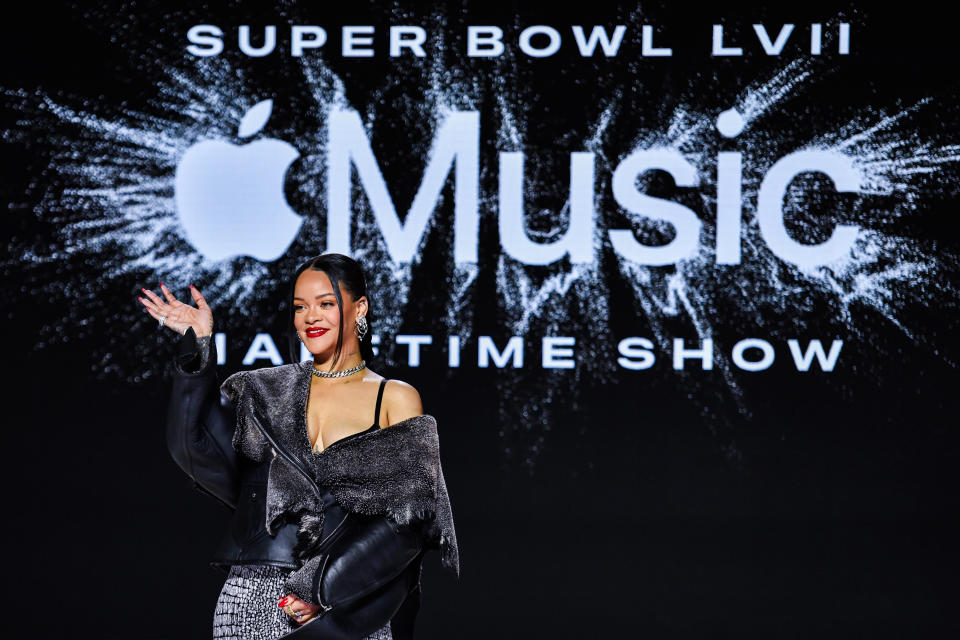 Rihanna at the Super Bowl