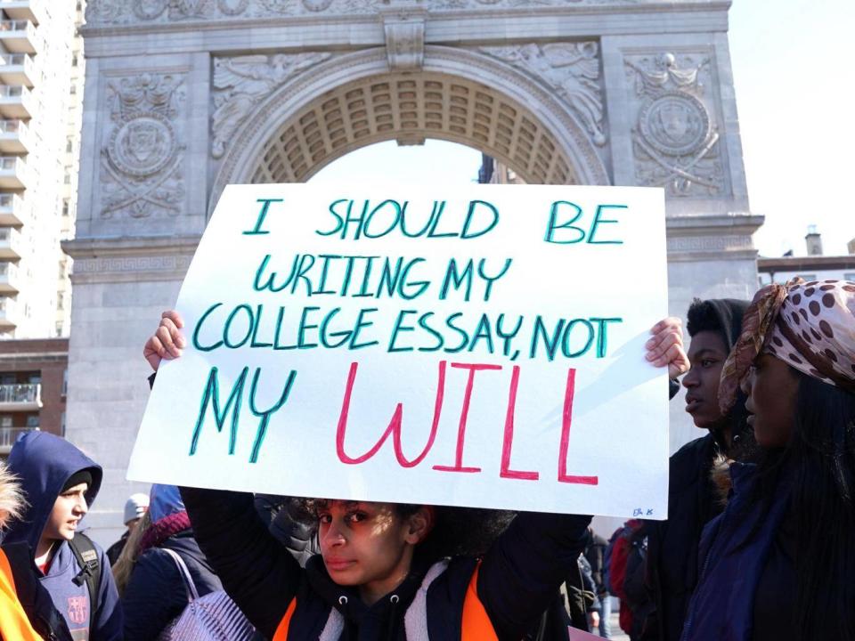 Emotive sentiments, such as the need for guns to stop an omnipotent state, are often central to gun ownership debate (AFP/Getty)